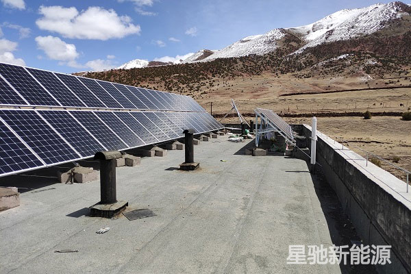 偏遠山區學校屋頂做太陽能光伏發電