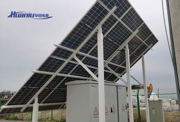 太陽能與發電機混合儲能系統